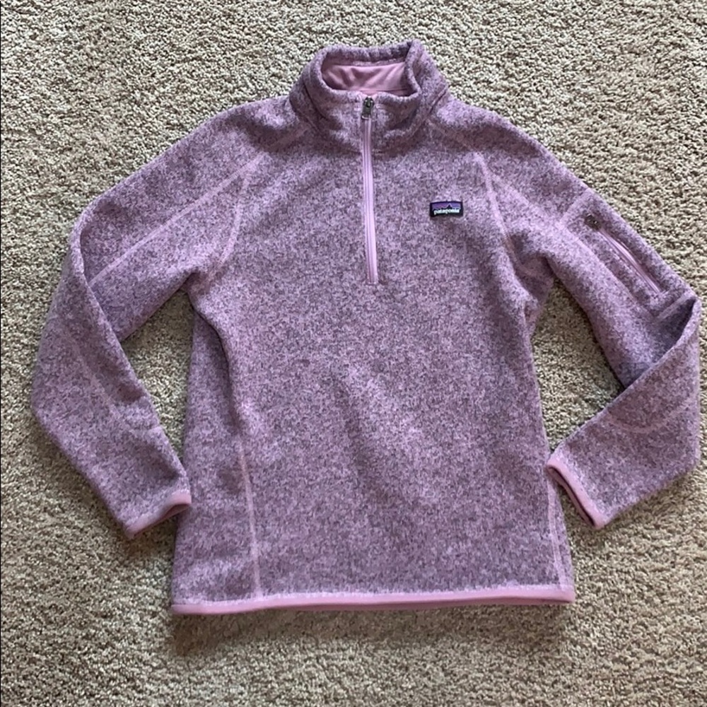 Girl’s Patagonia Better Sweater 1/4-Zip Fleece